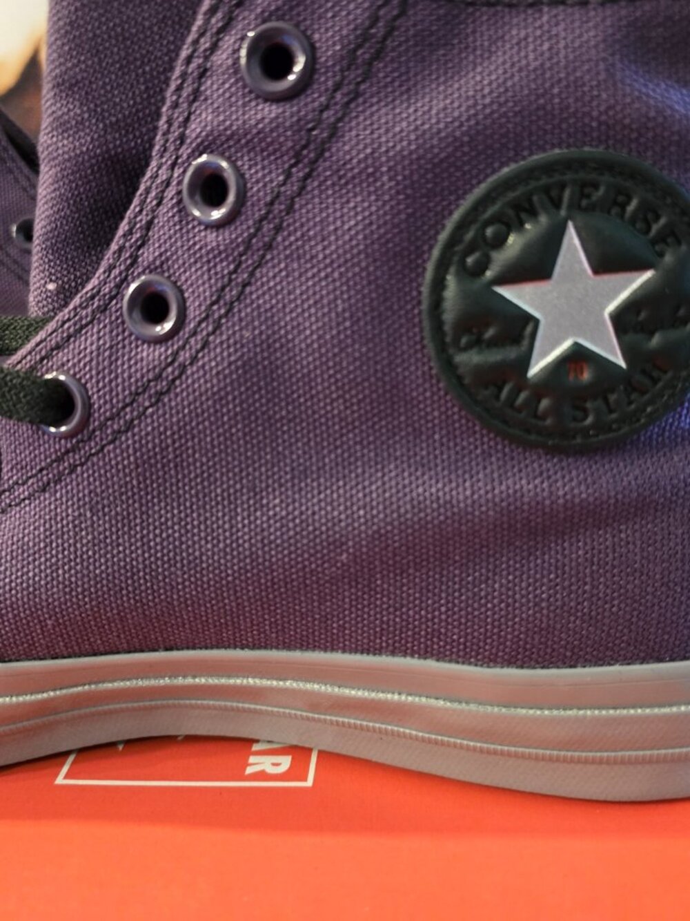 Converse x Chuck 70 GORE-TEX GTX Shoes Raisin / Purple RARE A14666C Men's Sz 10 - Picture 4 of 13